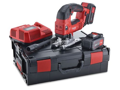 FLEX Akkumulátoros dekopírfűrész JSB 18.0-EC/5.0 SET 18.0 V