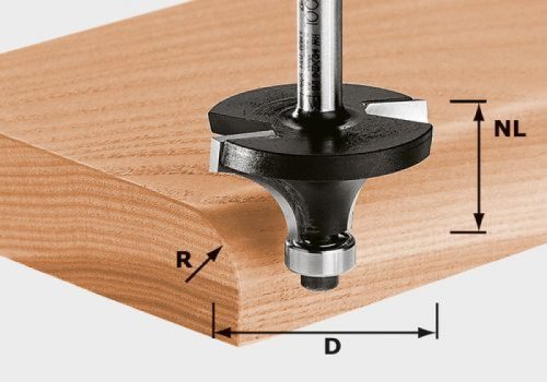 Festool Lekerekítő maró HW S12 D63/32/R25