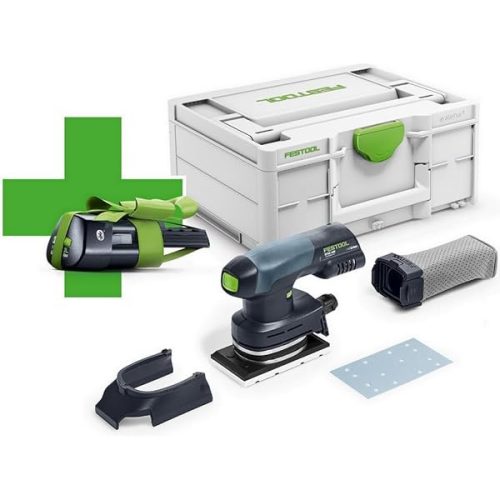 Festool RTSC 400-Basic-ERGO akkus vibrációs csiszoló + ajándék akku (töltő nélkül)