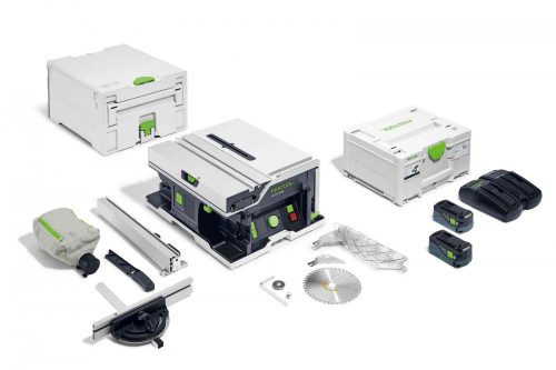 Festool Akkus asztali körfűrész CSC SYS 50 EBI-Plus