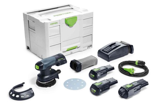 Festool Akkus excentercsiszoló ETSC 125 3,0 I-Set