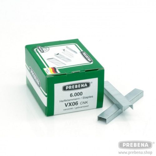 PREBENA VX06CNK acél kapocs 6000db